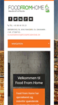 Mobile Screenshot of foodfromhome.dk